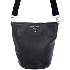 Prada Vitello Dino Shoulder Bag
